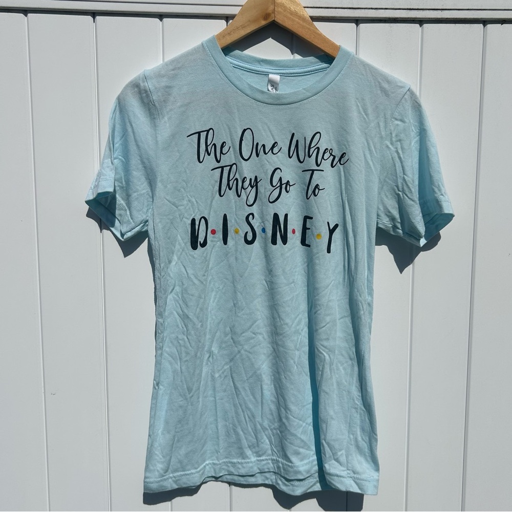 Light Blue Disney Graphic T-Shirt
